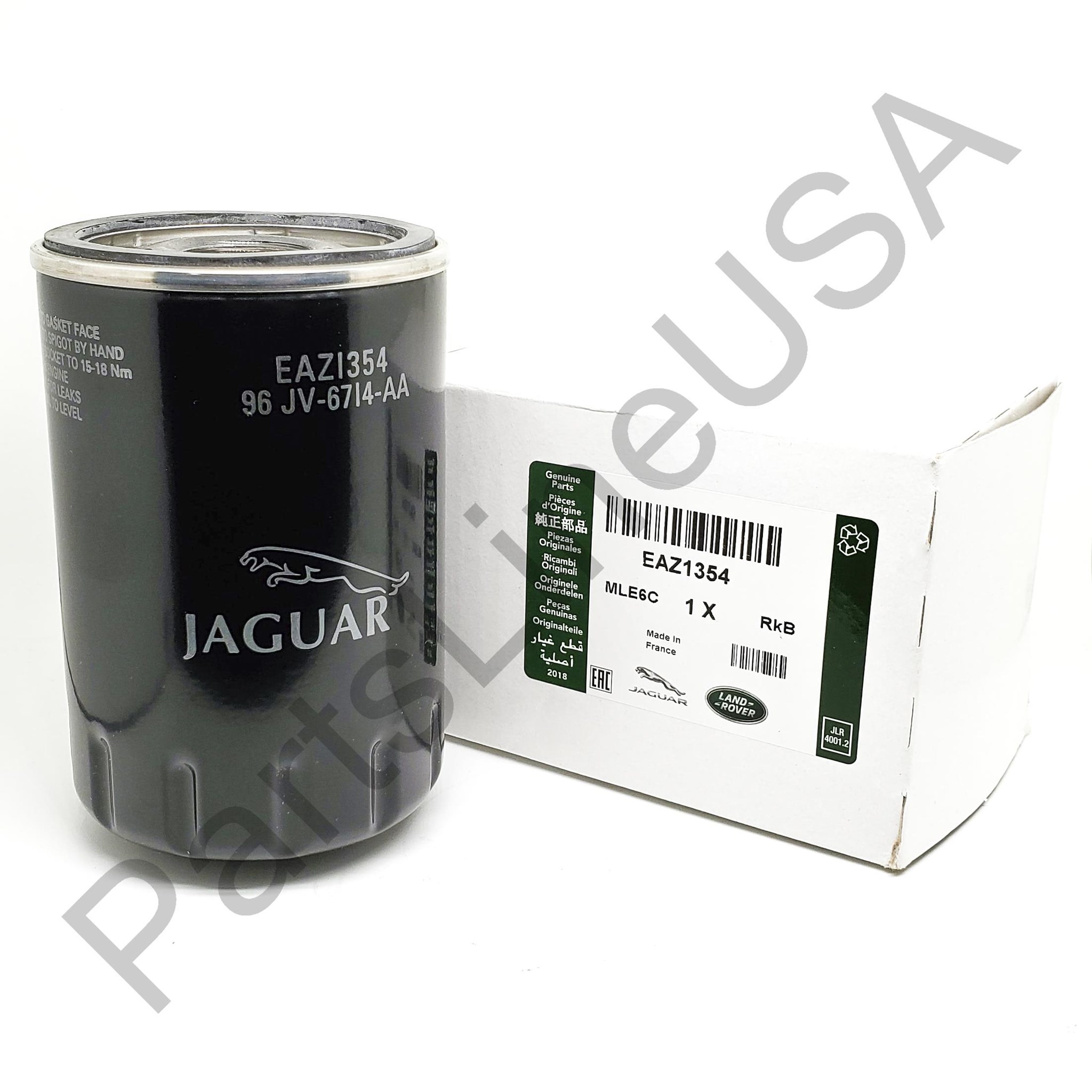 Picture of Genuine Jaguar Engine Oil Filter EAZ1354